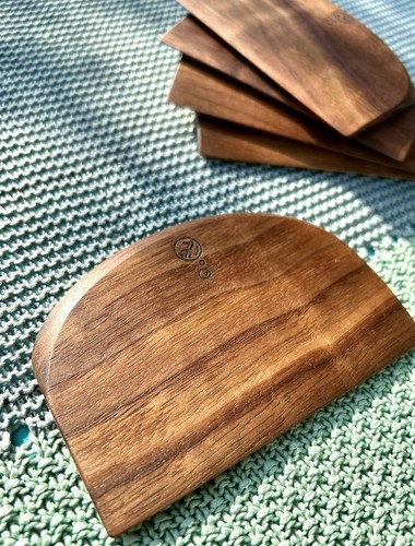 Handmade wooden sourdough bowl - wooden,