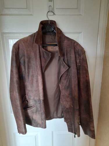 Milan real leather jacket size - jacket,