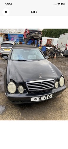Mercedes clk convertible - mercedes,