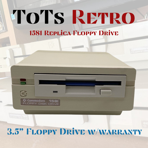 New commodore 1581 disk drive - 1581,