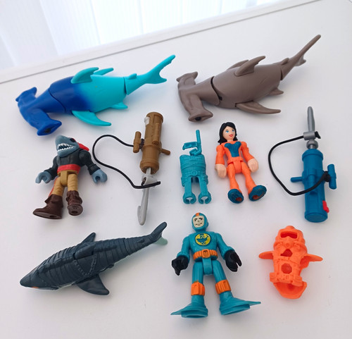 Imaginext sharks figures - imaginext, &
