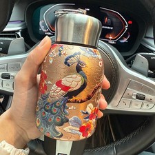 Small Thermos Cup Mini Travel Drink Mug Coffee Cup Stainless Steel Vacuum Flask