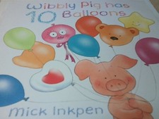 Wibbly Pig has 10 Balloons -