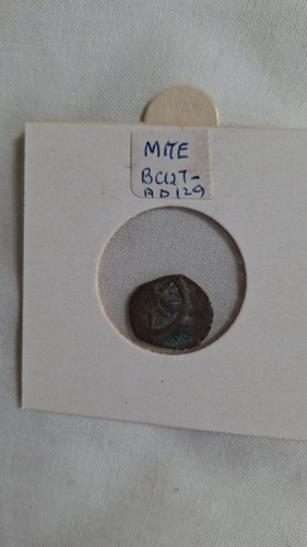 Alexander jannaeus prutah coin - jannaeus,