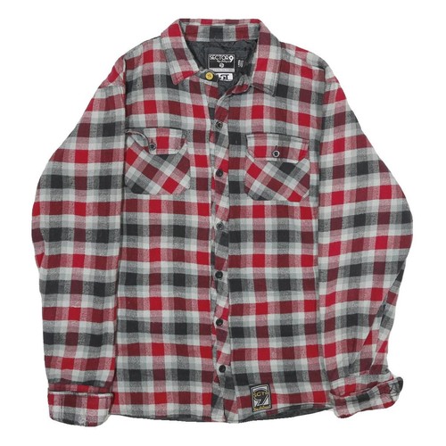 Sector mens red grey check - sector,