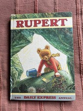 Bundle Of Rupert Bear Annuals, 1964, 1970,1971,1973,1974,1975 & 1976