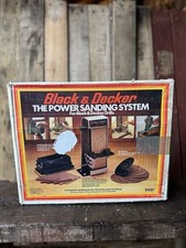 Rare Black & Decker Power Sanding System - Never Used With Box - Collectors Item