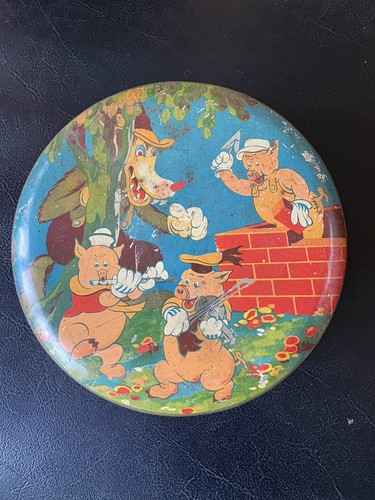Rare vintage three little pigs - vintage,
