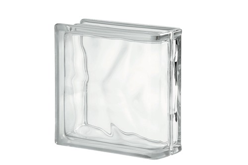 Clear wave linear - linear, glass
