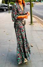 Beautiful Spanish maxi dress
