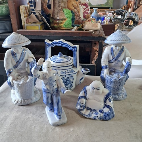 Bundle blue white chinese - of,