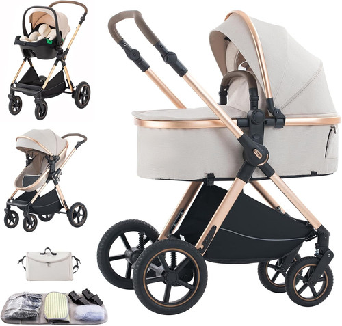 Baby stroller with - baby,