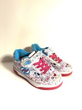 Heelys Girls' White/Rainbow
