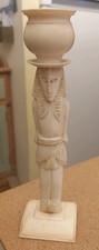Egyptian Pharaoh Candle Holder,  Vintage