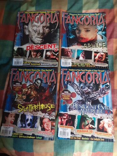 Fangoria magazines 2010 nos - magazines,