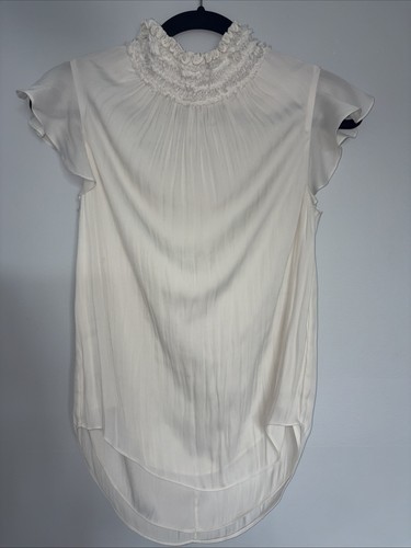 Halston smock neck short - halston,