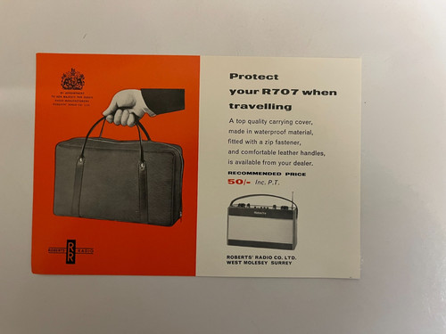 Roberts radio r707 traveling - radio,