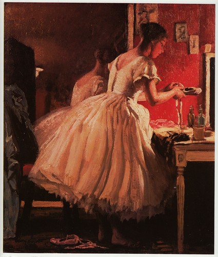 The ballet shoe laura knight - the,