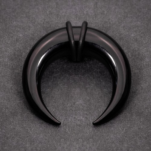 Black glass septum pincher - septum,