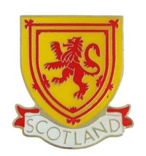 Scottish Lion Rampant Metal