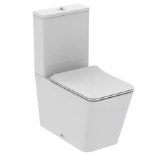 Sottini Caffaro Close Coupled Back to Wall Toilet with Horizontal Outlet & Seat