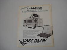 advertising Advertising 1976 CARAVAN CARAVELAIR