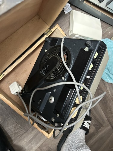 Vintage slide projector - vintage,
