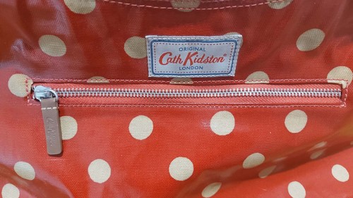 Cath kidston red beige spotted - kidston,