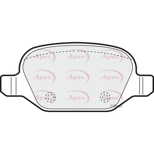 Brake pads set for alfa - pads,