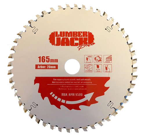 Lumberjack 165mm 48t - lumberjack, tct