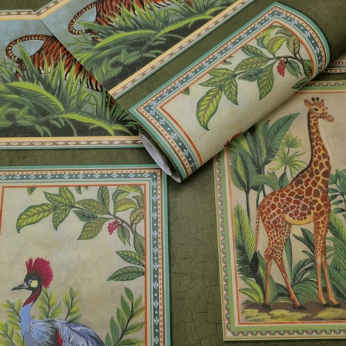Green tropical frames - tropical,