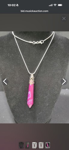 Pink agate point - pink, spike