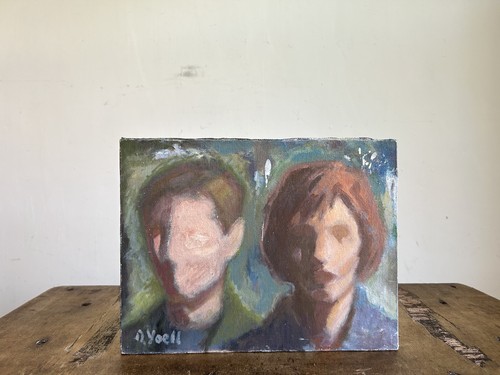 Original expressionist oil - original,