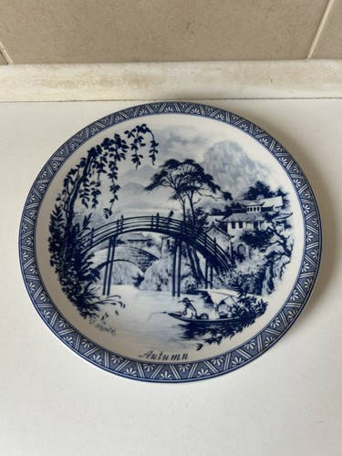 Vintage chinese willow pattern - chinese,
