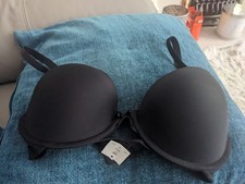 Maidenform Padded Black Bra 34D NWT
