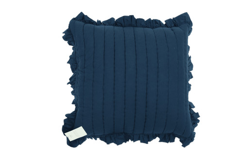 Textured sham cushion - m&s, teal