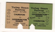 Railway ticket Torbay Steam