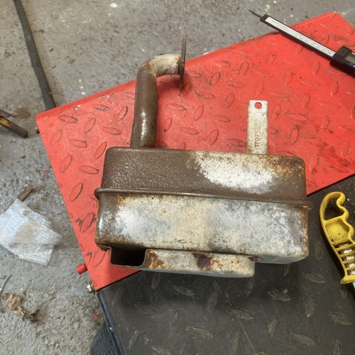 Ride mower exhaust briggs - on,