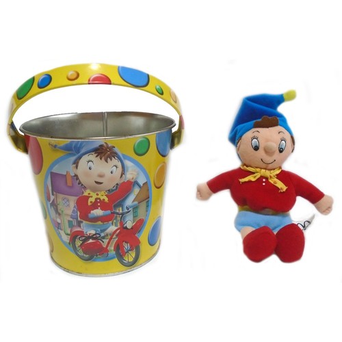 Rare noddy tin bucket bonbon - bucket,