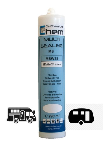 White sealant bonding - white,