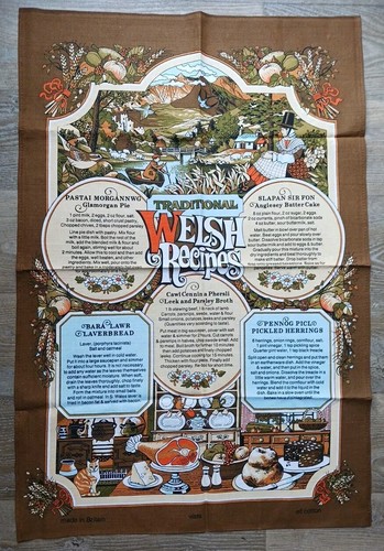 Vintage tea towel - vintage,