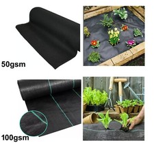LANDSCAPE FABRICS GARDEN MEMBRANE WEED KILLER CONTROL FABRIC GUARD COVER SHEET  