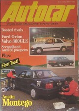 Autocar magazine 19 May 1984