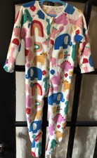 Gorgeous Animal Design Next Baby Fleece Sleepsuit Size 18-24 Months