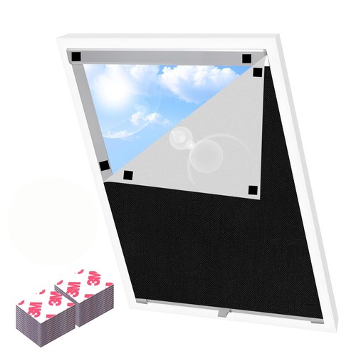Magnetic blackout blinds stick - blackout,