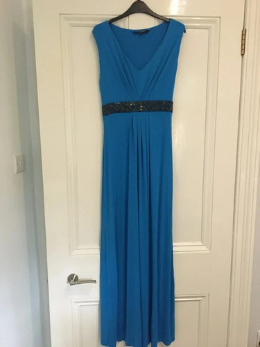 Debenhams blue maxi - debenhams, long