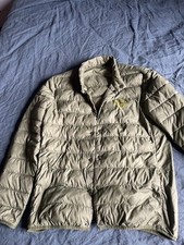 Barbour Fibre Down Quilted Jacket With Press Stud Fastening