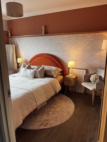 Burnt orange argos king size - king,