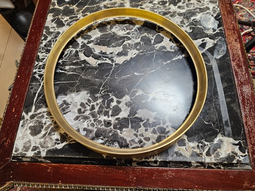 Spun brass inch clock bezel - clock,