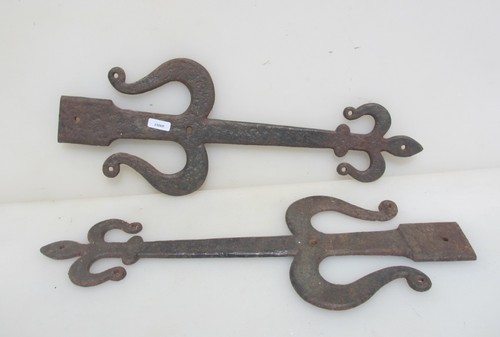 Vintage iron faux - hinge, gate